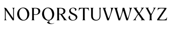 Mathilde Regular Font UPPERCASE