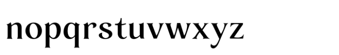 Mathilde Semibold Font LOWERCASE