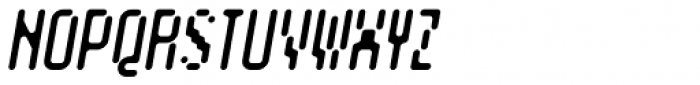 Matica Normal Oblique Font UPPERCASE
