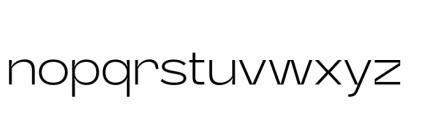Matio Extra Light Font LOWERCASE