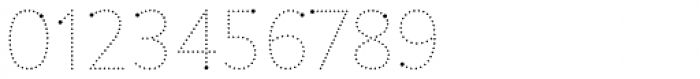 Matita Written Dot Font OTHER CHARS