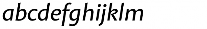 Mato Sans Regular Italic Font LOWERCASE