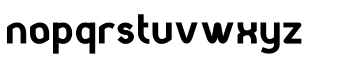 Matondo Pro Extra Bold Font LOWERCASE