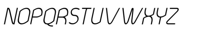 Matondo Pro Light Italic Font UPPERCASE