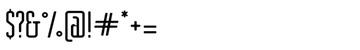 Matricule 59 Light Font OTHER CHARS
