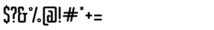 Matricule 59 Regular Font OTHER CHARS