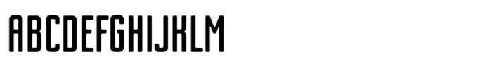 Matricule 59 Regular Font UPPERCASE
