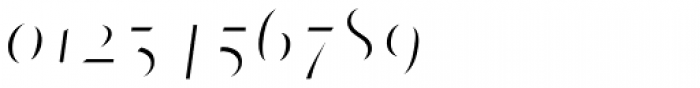 Matrix II Hilite Italic Font OTHER CHARS