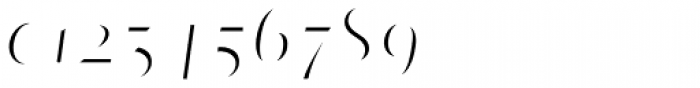 Matrix II Hilite Script Font OTHER CHARS