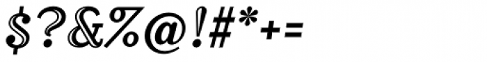 Matrix II Inline Italic Font OTHER CHARS