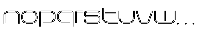 Matrix Pulse Regular Font LOWERCASE