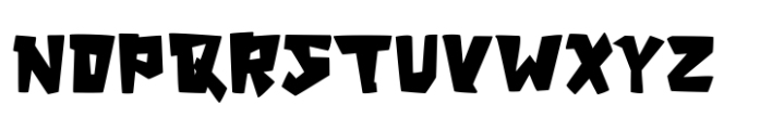 Matrixoid Regular Font UPPERCASE