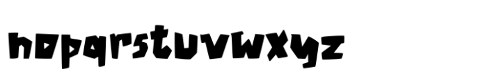Matrixoid Regular Font LOWERCASE