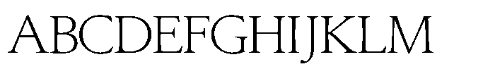 Matsuba Kana Std Font UPPERCASE