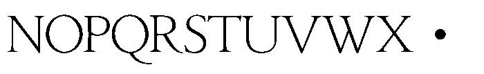 Matsuba Kana Std Font UPPERCASE