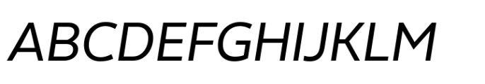 Matt Regular Italic Font UPPERCASE