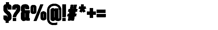 Mattel Bold Font OTHER CHARS