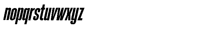 Mattel Italic Font LOWERCASE