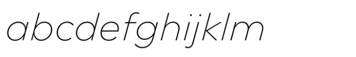 Matteo Extralight Italic FONT
