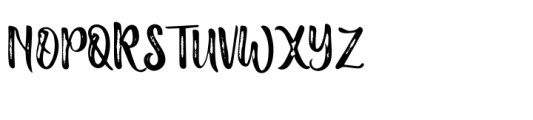 Mattiass Regular Font UPPERCASE