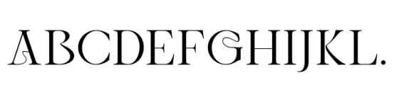 Mattock Germany Script Serif Font UPPERCASE