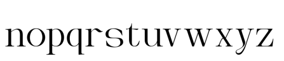 Mattock Germany Script Serif Font LOWERCASE