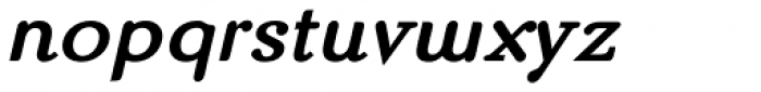 Matula Black Italic Font LOWERCASE