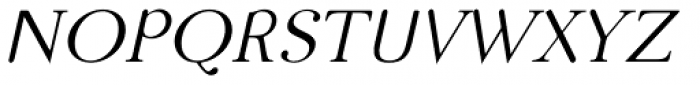 Matula Italic Font UPPERCASE