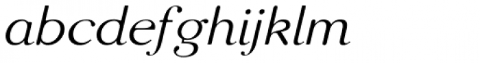 Matula Italic Font LOWERCASE