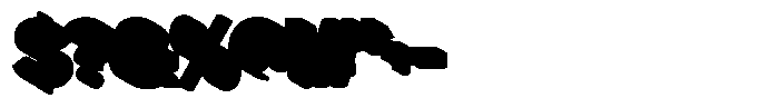 Matzy Food Extrude Font OTHER CHARS