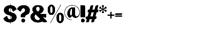 Matzy Food Regular Font OTHER CHARS