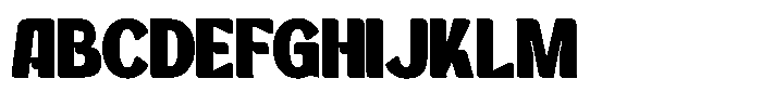 Matzy Food Regular Font UPPERCASE
