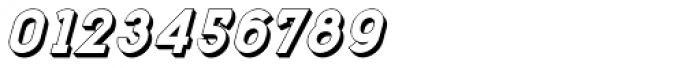 MauBo 3-D Italic Font OTHER CHARS