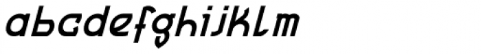 MauBo Italic Font LOWERCASE