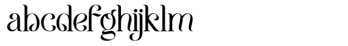 Maure Font LOWERCASE