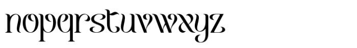 Maure Font LOWERCASE