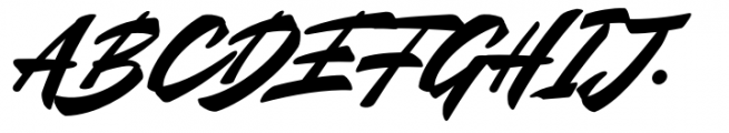 Mauritz Black Italic Font UPPERCASE