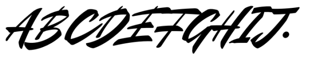 Mauritz Bold Italic Font UPPERCASE