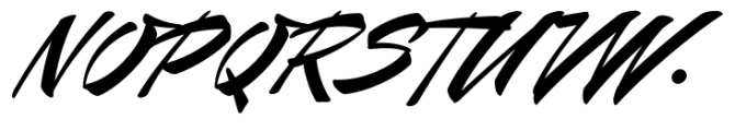 Mauritz Bold Italic Font UPPERCASE