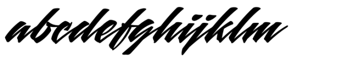 Mauritz Bold Italic Font LOWERCASE