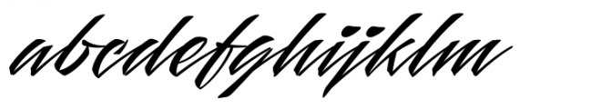 Mauritz Light Italic Font LOWERCASE