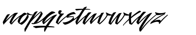 Mauritz Light Font LOWERCASE