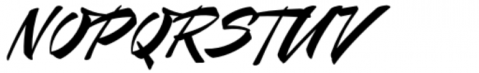 Mauritz Sans Bold Italic Font UPPERCASE