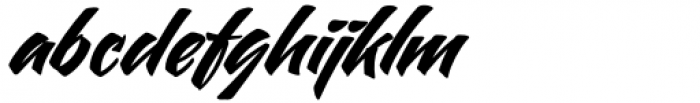 Mauritz Sans Bold Italic Font LOWERCASE