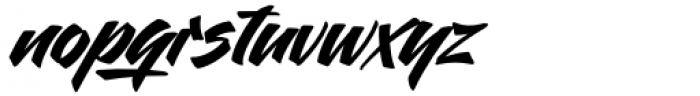 Mauritz Sans Bold Italic Font LOWERCASE