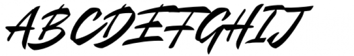 Mauritz Sans Italic Font UPPERCASE