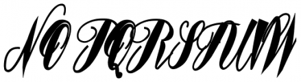 Mavblis Condensed Italic Font UPPERCASE