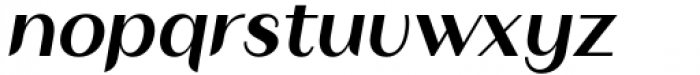 Mavel Extra Bold Italic Font LOWERCASE