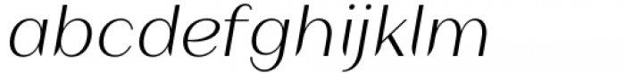Mavel Italic Font LOWERCASE
