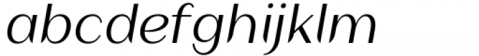 Mavel Medium Italic Font LOWERCASE